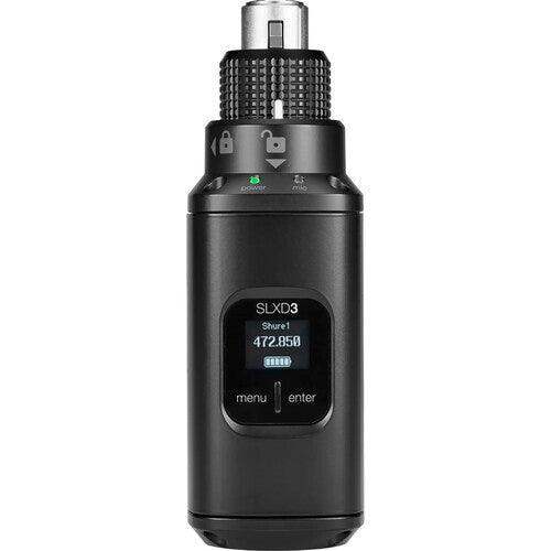Shure SLXD3 Digital Plug-On XLR Transmitter - Creation Networks