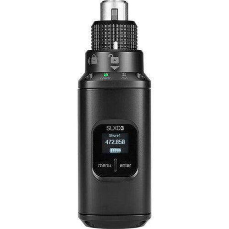 Shure SLXD3 Digital Plug-On XLR Transmitter - Creation Networks