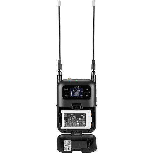 Shure SLXD5 Digital Camera-Mount Wireless Microphone Receiver (G58: 470 to 514 MHz) - SLXD5=-G58 - Creation Networks