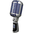 Shure Super 55 Supercardioid Dynamic Microphone (Chrome with Blue Foam) - Creation Networks