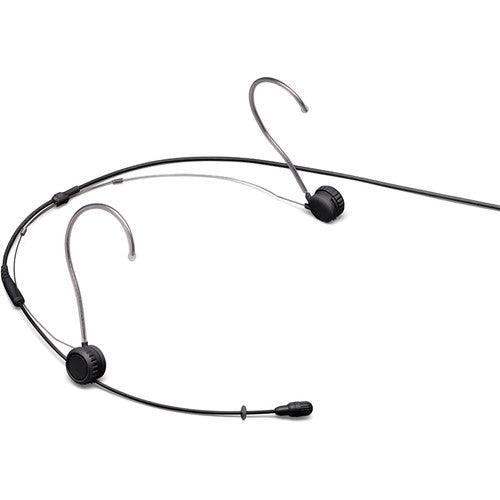 Shure TH53B/O-MTQG-TA Omnidirectional Headset Microphone (TA4F, Black) (TAA-Compliant) - Creation Networks