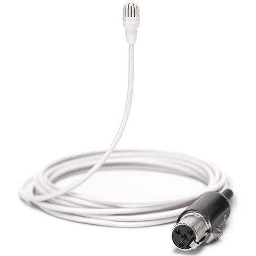 Shure TL46W/O-MTQG-TA Omnidirectional Lavalier Microphone (TA4F, White) (TAA-Compliant) - Creation Networks