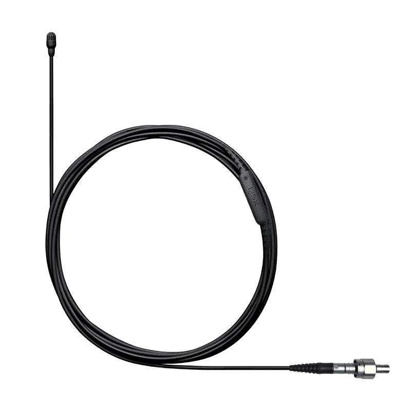 Shure TL47B/O-LEMO6-A TwinPlex Omnidirectional Subminiature Lavalier Microphone, Black, LEMO Connector, No Accessories - Creation Networks