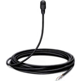 Shure TL47B/O-NC-A-TA Omnidirectional Lavalier Microphone with Pigtail Leads and Accessories (Black) (TAA-Compliant) - Creation Networks