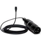 Shure TL47B/O-XLR-A-TA Omnidirectional Lavalier Microphone with XLR Connector and Accessories (Black) (TAA-Compliant) - Creation Networks