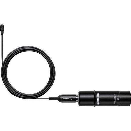 Shure TL47B/O-XLR-A-TA Omnidirectional Lavalier Microphone with XLR Connector and Accessories (Black) (TAA-Compliant) - Creation Networks