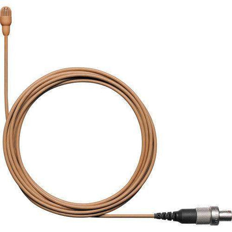 Shure TL47C/O-LEMO-A-TA Omnidirectional Lavalier Microphone with LEMO 3-Pin Connector and Accessories (Cocoa) (TAA-Compliant) - Creation Networks