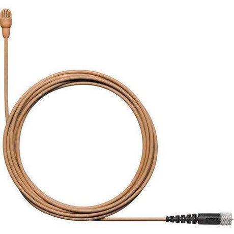 Shure TL47C/O-MDOT-A-TA Omnidirectional Lavalier Microphone with Microdot Connector and Accessories (Cocoa) (TAA-Compliant) - Creation Networks