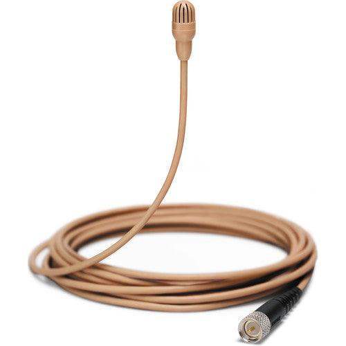 Shure TL47C/O-MDOT-A-TA Omnidirectional Lavalier Microphone with Microdot Connector and Accessories (Cocoa) (TAA-Compliant) - Creation Networks