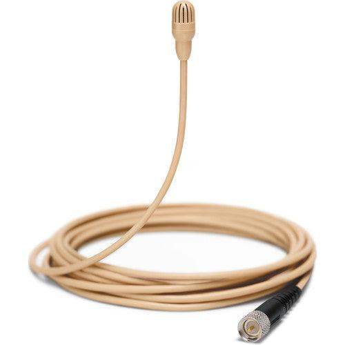 Shure TL47T/O-MDOT-A-TA Omnidirectional Lavalier Microphone with Microdot Connector and Accessories (Tan) (TAA-Compliant) - Creation Networks