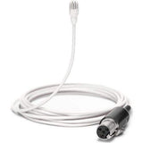 Shure TL47W/O-MTQG-A-TA Omnidirectional Lavalier Microphone with TA4F Connector and Accessories (White) (TAA-Compliant) - Creation Networks