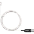 Shure TL47W/O-MTQG-TA Omnidirectional Lavalier Microphone with TA4F Connector and Accessories (White) (TAA-Compliant) - Creation Networks
