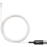 Shure TL47W/O-MTQG-TA Omnidirectional Lavalier Microphone with TA4F Connector and Accessories (White) (TAA-Compliant) - Creation Networks