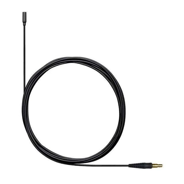 Shure TL48B/O-LEMO1-A TwinPlex Omnidirectional Subminiature Lavalier Microphone, Black, with LEMO Connector and Accessories - Creation Networks