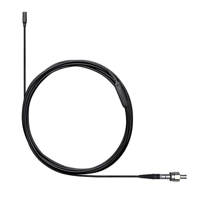 Shure TL48B/O-LEMO6-A TwinPlex Omnidirectional Subminiature Lavalier Microphone, Black, with LEMO Connector and Accessories - Creation Networks