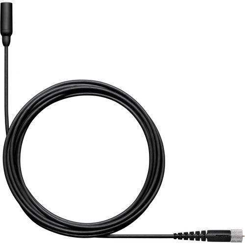 Shure TL48B/O-MDOT-A-TA Omnidirectional Lavalier Microphone (Microdot, Black) (TAA-Compliant) - Creation Networks