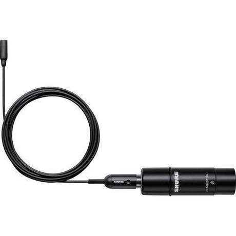 Shure TL48B/O-XLR-A-TA Omnidirectional Lavalier Microphone (XLR, Black) (TAA-Compliant) - Creation Networks