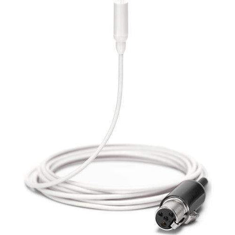 Shure TL48W/O-MTQG-A-TA Omnidirectional Lavalier Microphone (TA4F, White) (TAA-Compliant) - Creation Networks