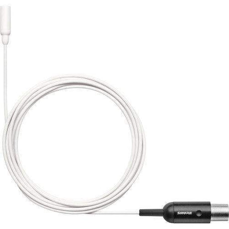 Shure TL48W/O-MTQG-A-TA Omnidirectional Lavalier Microphone (TA4F, White) (TAA-Compliant) - Creation Networks
