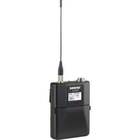 Shure ULXD1TA=-H50 Digital Wireless Bodypack Transmitter with TA4M (H50: 534 to 598 MHz) (TAA-Compliant) - Creation Networks
