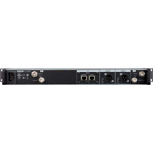 Shure ULXD4DGVTA=-G50 Dual-Channel Digital Wireless Receiver with Always-On Encryption (G50: 470 to 534 MHz) (TAA-Compliant) - Creation Networks