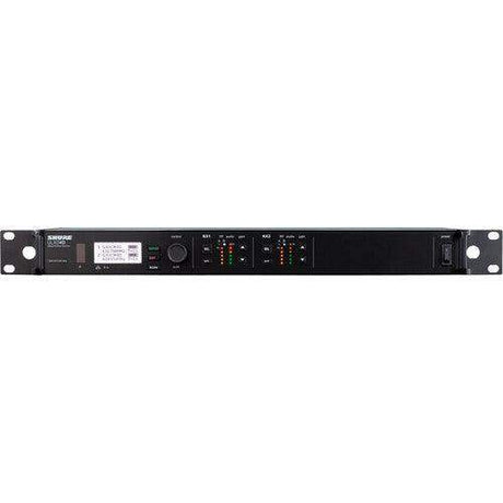 Shure ULXD4DGVTA=-J50A Dual-Channel Digital Wireless Receiver with Always-On Encryption (J50A: 572 to 608 + 614 to 616 MHz) (TAA-Compliant) - Creation Networks