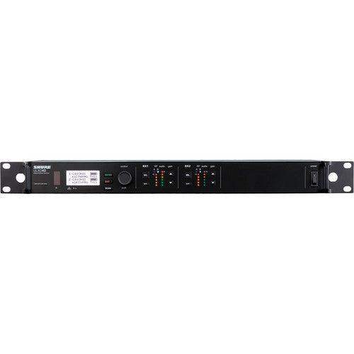 Shure ULXD4DTA=-J50A Dual-Channel Digital Wireless Receiver (J50A: 572 to 608 + 614 to 616 MHz) (TAA-Compliant) - Creation Networks