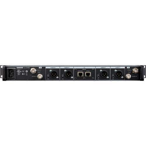 Shure ULXD4QTA=-X52 Quad-Channel Digital Wireless Receiver (X52: 902 to 928 MHz) (TAA-Compliant) - Creation Networks