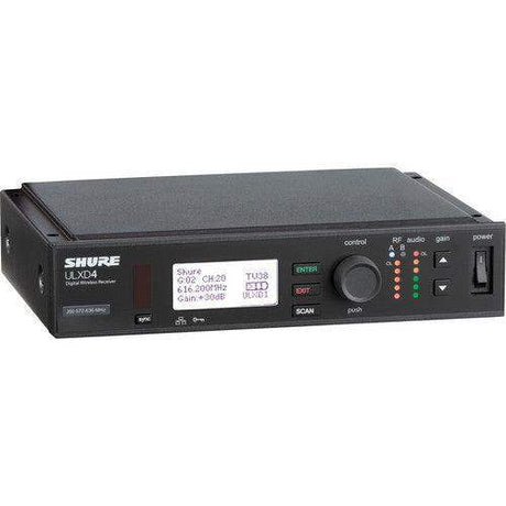 Shure ULXD4TA=-X52 Single-Channel Digital Wireless Receiver (X52: 902 to 928 MHz) (TAA-Compliant) - Creation Networks