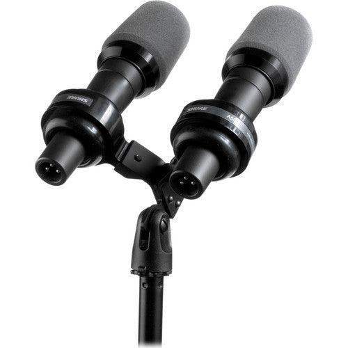 Shure VIP55SM-TA Dual Microphone Holder for SM57 (TAA-Compliant) - Creation Networks