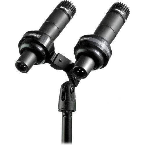 Shure VIP55SM-TA Dual Microphone Holder for SM57 (TAA-Compliant) - Creation Networks
