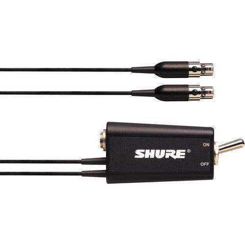 Shure WA662-TA Mute Switch for Two Bodypack Transmitters (TAA-Compliant) - Creation Networks