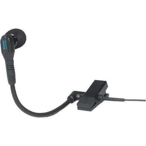 Shure WB98H/C-TA Clip-On Condenser Instrument Microphone with TA4F (Mini 4-Pin) Connector (TAA-Compliant) - Creation Networks