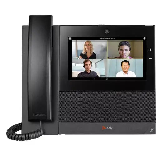HP POLY CCX 700 Business Media Phone. Open SIP. PoE. Ships without power supply - 82Z83AA