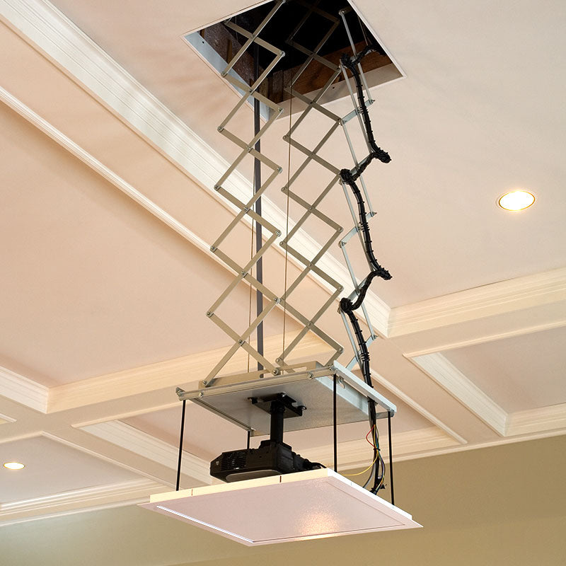 Draper Scissor Lift SL ceiling-mounted projector lift, SKU 300276