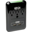 Eaton SK30USB – 3-Outlet Direct Plug-In Surge Protector Surge Protectors & Power Strips Eaton