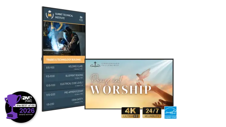 Planar Simplicity E Series 98" 4K Digital Signage Display Digital Signage Planar
