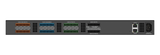 QSC QIO-24f Eight (8) mic/line level inputs, eight (8) software-definable Flex channels and eight (8) line level outputs