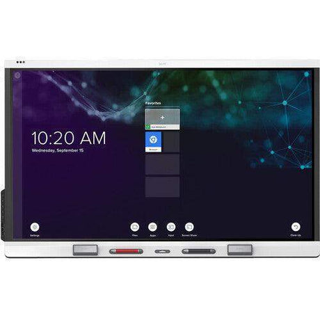 SMART Board 6000 Series 75" 4K Pro Interactive Display w/ iQ and Meeting Pro Software (White Bezels) - SBID-6275S-V3-PW - Creation Networks