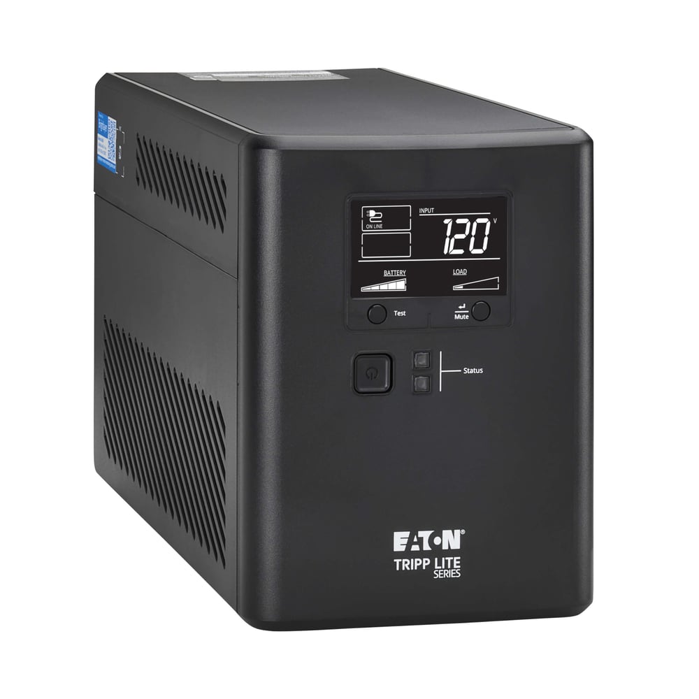 Eaton SMART1000LCDTNC Cloud-Connected UPS 1000VA 600W 120V Line-Interactive with Remote Monitoring 10 5-15R LCD Uninterruptible Power Supplies (UPS) Eaton