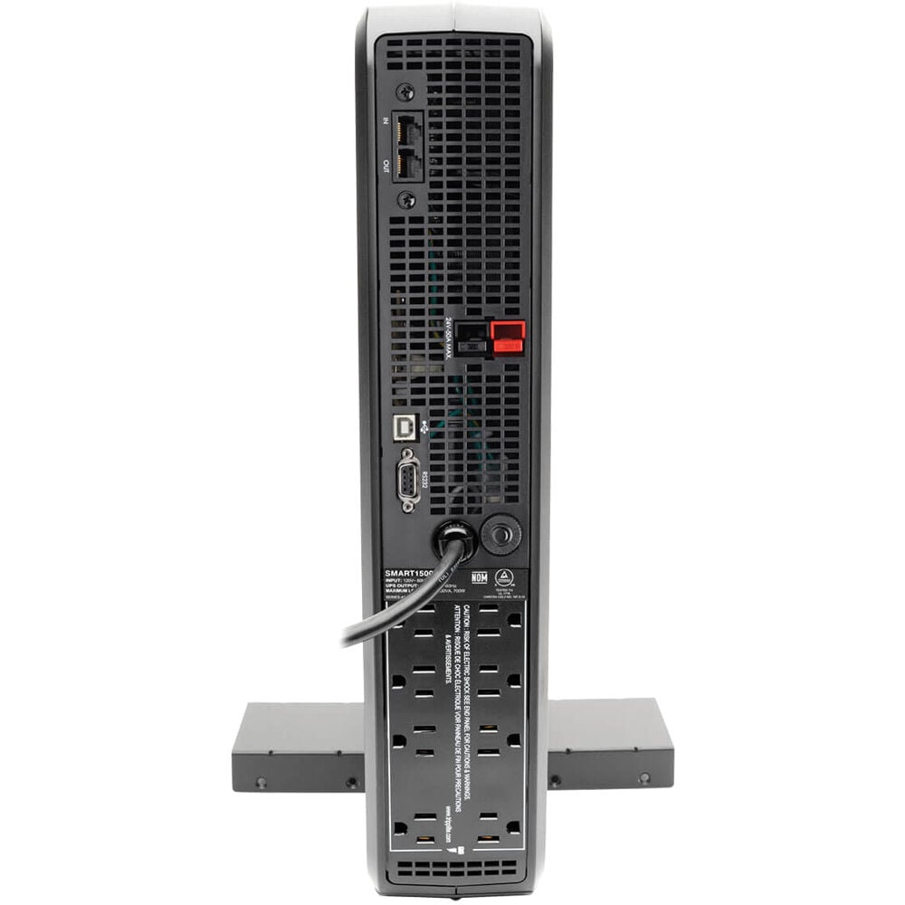Eaton SMART1500LCDXL 1500VA UPS Smart LCD AVR 120V Ext Run USB DB9 RJ11 RJ45 2U RM Uninterruptible Power Supplies (UPS) Eaton