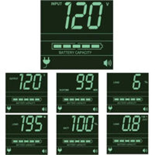 Eaton SMART1500RM2UN 1500VA 1350W UPS Smart LCD Rackmount AVR 120V USB DB9 SNMP 2URM Uninterruptible Power Supplies (UPS) Eaton