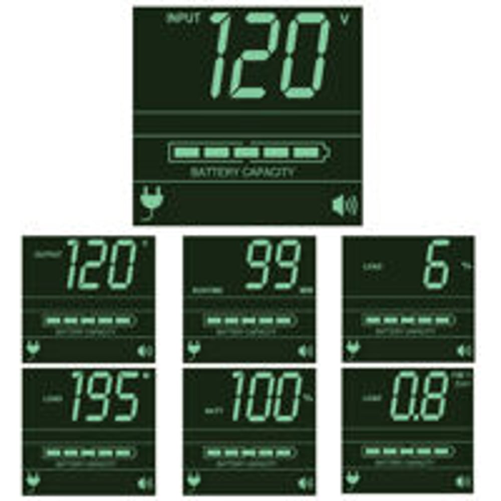 Eaton SMART1500RMXLN 1500VA 1350W UPS Smart LCD Rackmount AVR 120V USB DB9 SNMP 2URM Uninterruptible Power Supplies (UPS) Eaton