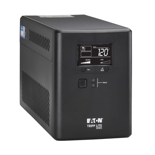 Eaton SMART750LCDTNC Cloud-Connected UPS 750VA 500W 120V Line-Interactive with Remote Monitoring 10 5-15R LCD Uninterruptible Power Supplies (UPS) Eaton
