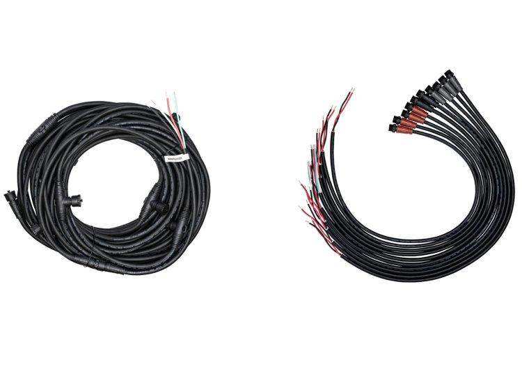 Sonance SGS 8.1 Garden Series Outdoor Speaker Kit with 2-150 Amp, 8+2 Outdoor Wiring Harness & 19" Ground Stakes (8 Sats, 1 Sub, 1 Amp) - Dark Brown/Black Outdoor Speakers Sonance