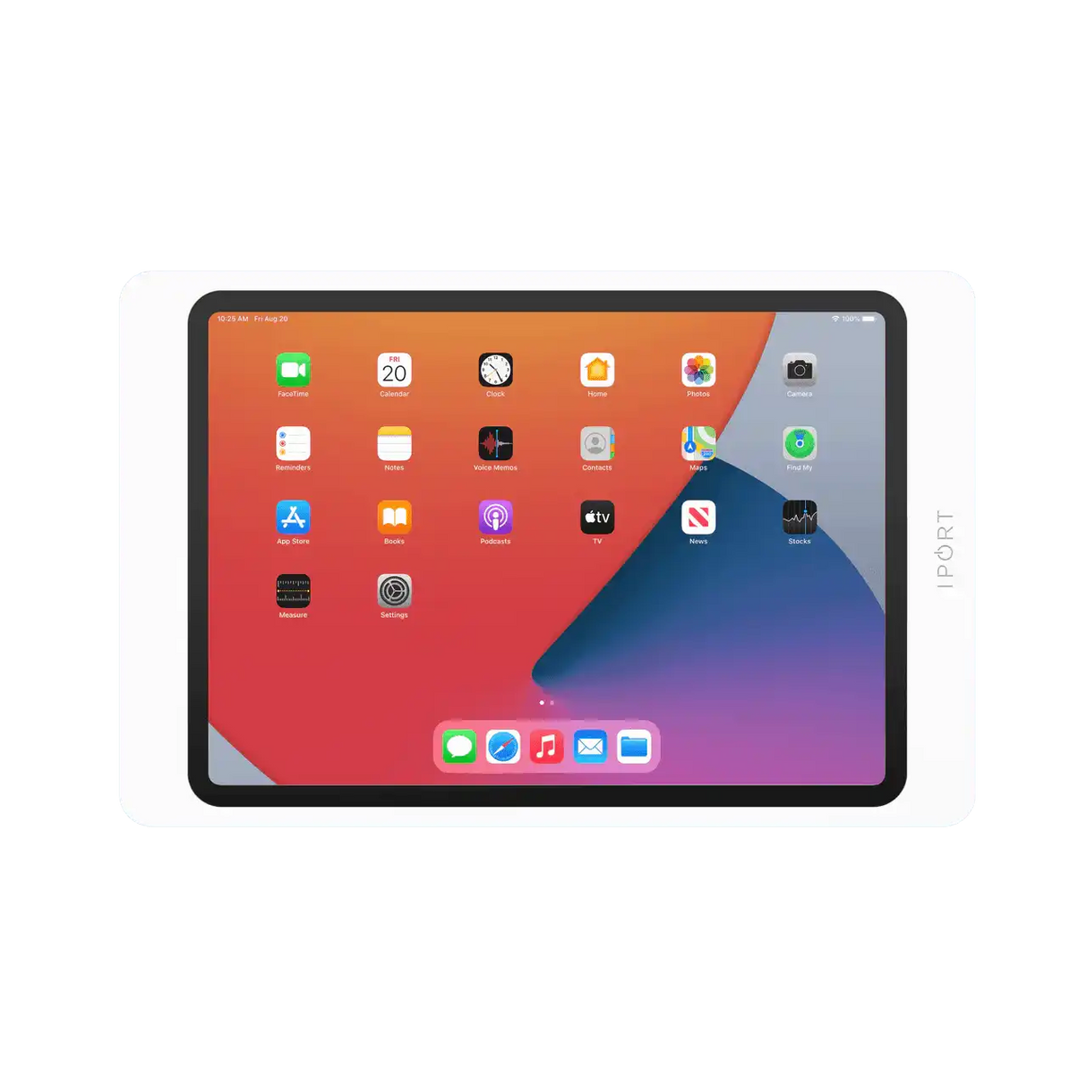 Sonance IPORT SURFACE MOUNT SYSTEM WHITE works with iPad Air 10.9" (5th gen) | iPad Pro 11" (3rd gen) - Creation Networks