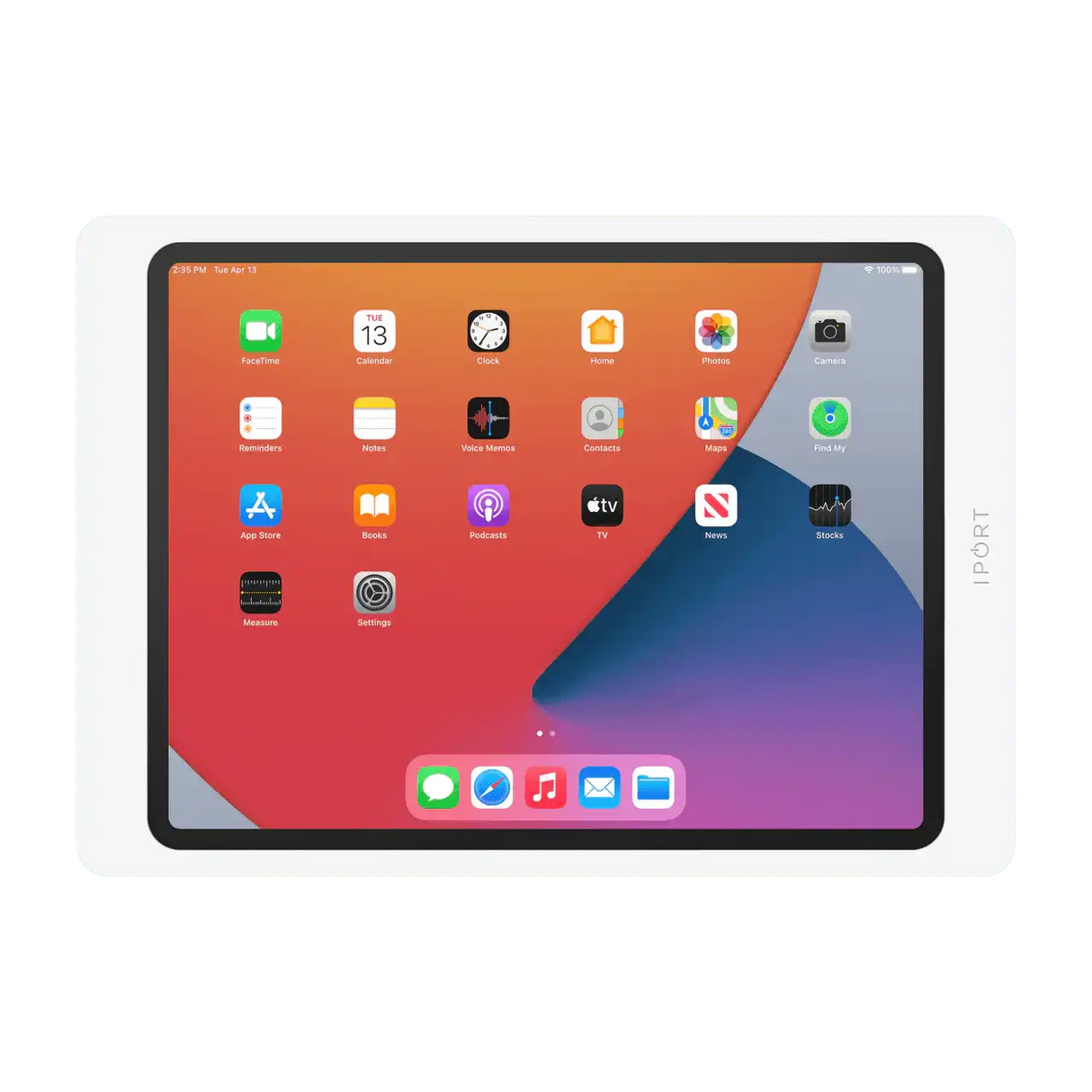 Sonance IPORT SURFACE MOUNT SYSTEM WHITE works with iPad Pro 12.9" (5th gen) - Creation Networks