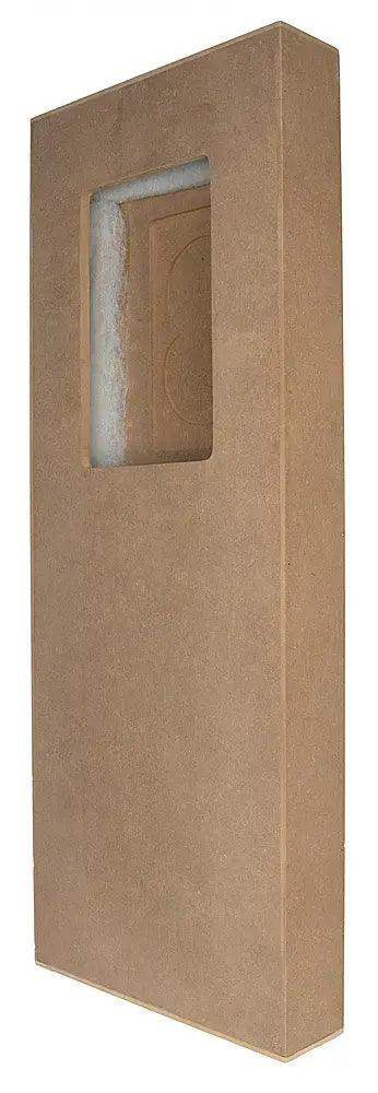 Sonance - MEDIUM RECTANGLE ACOUSTIC ENCLOSURE - Enclosure for Select Visual Performance 6.5" Speakers (Each) - Wood - Creation Networks