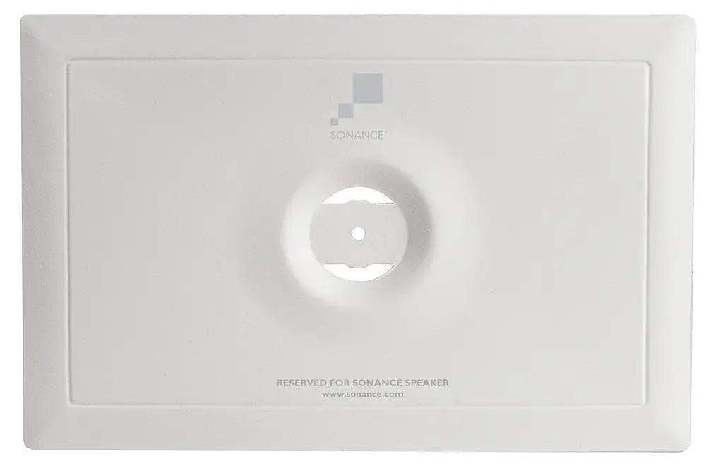 Sonance - Medium Rectangle Coverplate (2-Pack) - White - Creation Networks