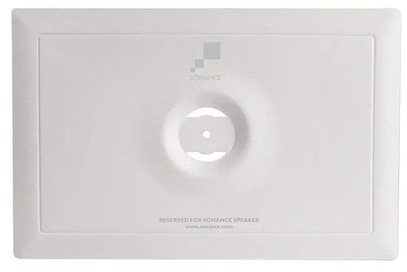 Sonance - Medium Rectangle Coverplate (2-Pack) - White - Creation Networks